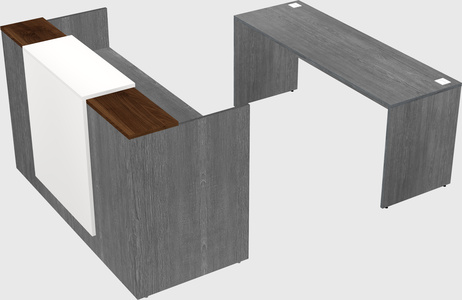 Modular reception desk