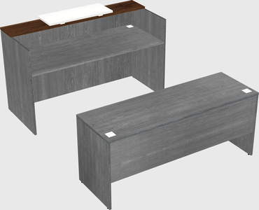 Modular reception desk