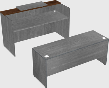 Modular reception desk