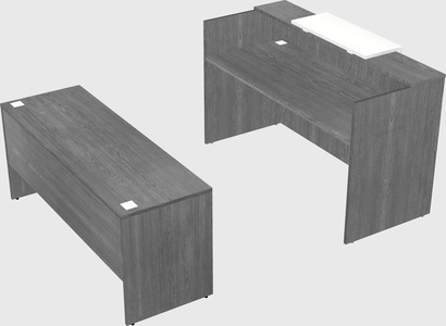 Modular reception desk