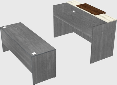Modular reception desk