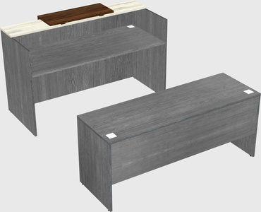 Modular reception desk