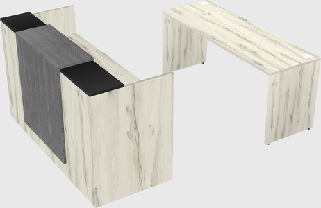 Modular reception desk