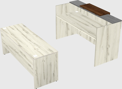 Modular reception desk