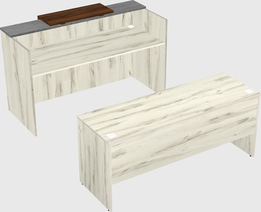 Modular reception desk