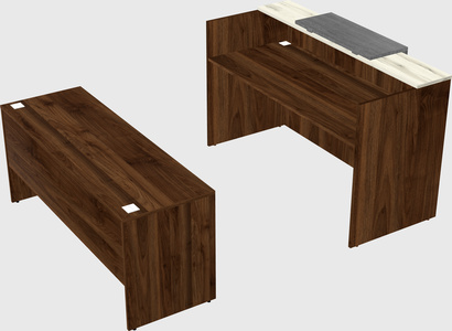 Modular reception desk