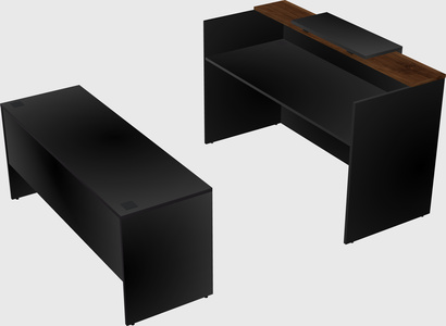 Modular reception desk