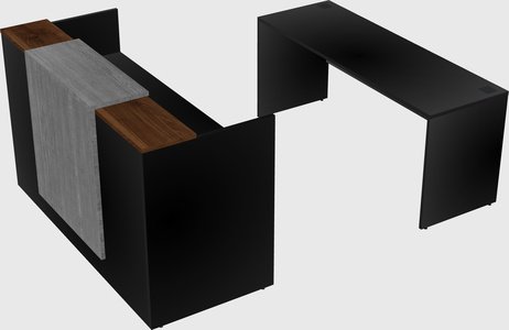 Modular reception desk
