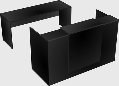 Modular reception desk