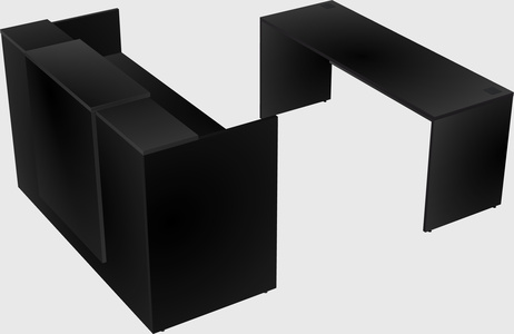 Modular reception desk