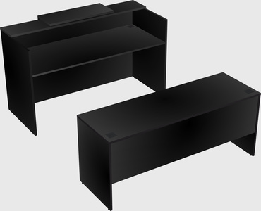Modular reception desk