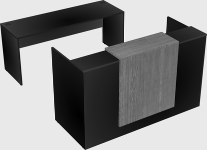 Modular reception desk