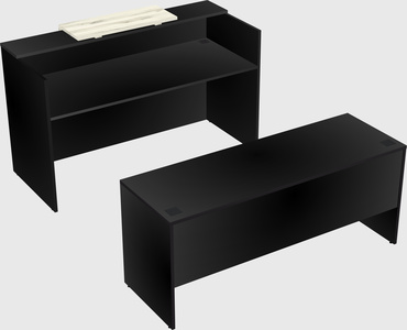 Modular reception desk