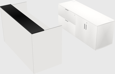 Modular reception desk