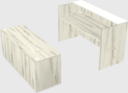Modular reception desk