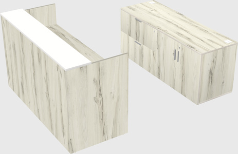 Modular reception desk