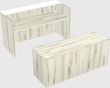 Modular reception desk