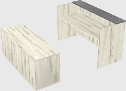 Modular reception desk