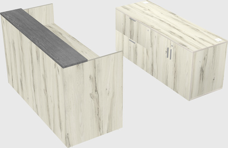 Modular reception desk