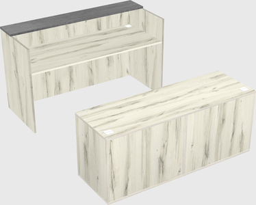 Modular reception desk