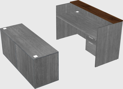 Modular reception desk