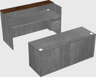 Modular reception desk
