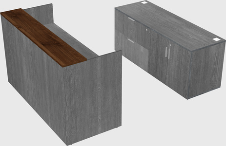 Modular reception desk