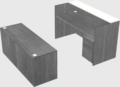 Modular reception desk
