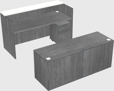 Modular reception desk