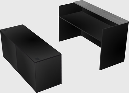 Modular reception desk