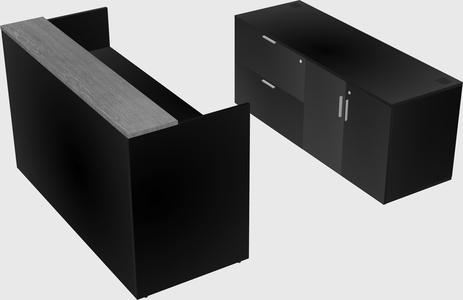 Modular reception desk