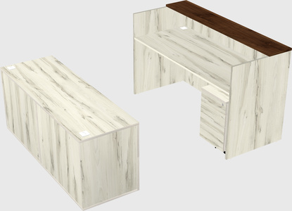 Modular reception desk