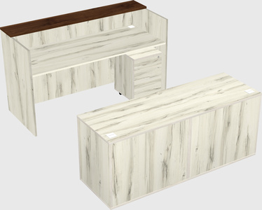Modular reception desk