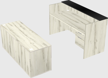 Modular reception desk
