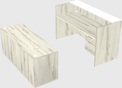 Modular reception desk