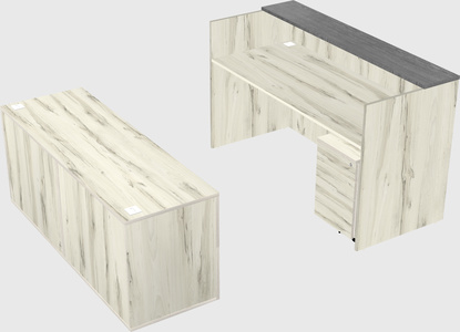 Modular reception desk