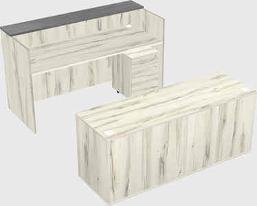 Modular reception desk