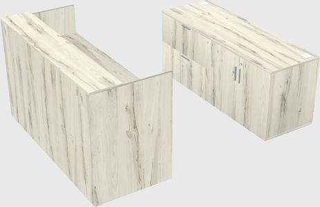 Modular reception desk