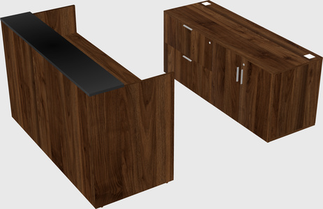 Modular reception desk