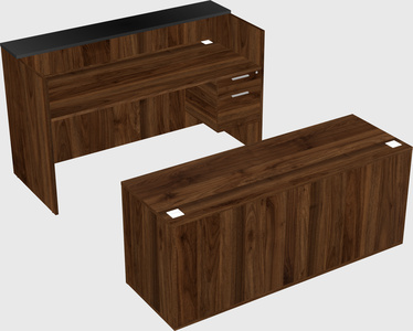 Modular reception desk