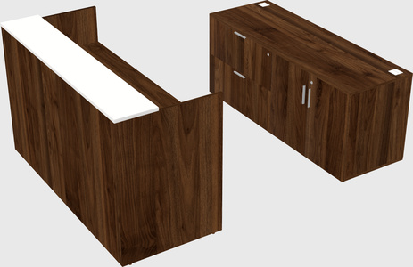 Modular reception desk