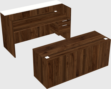 Modular reception desk