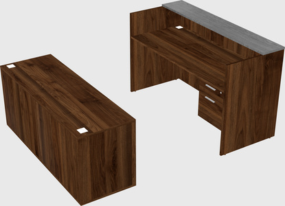 Modular reception desk