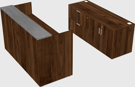 Modular reception desk