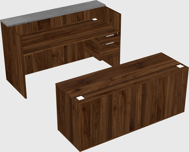 Modular reception desk