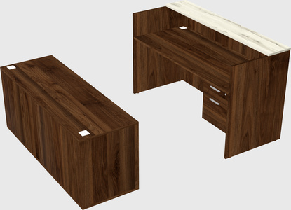 Modular reception desk