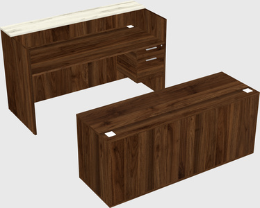 Modular reception desk
