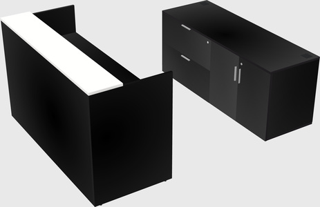 Modular reception desk