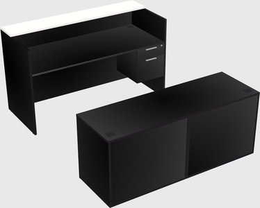 Modular reception desk