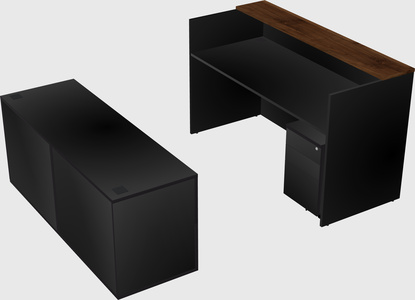 Modular reception desk